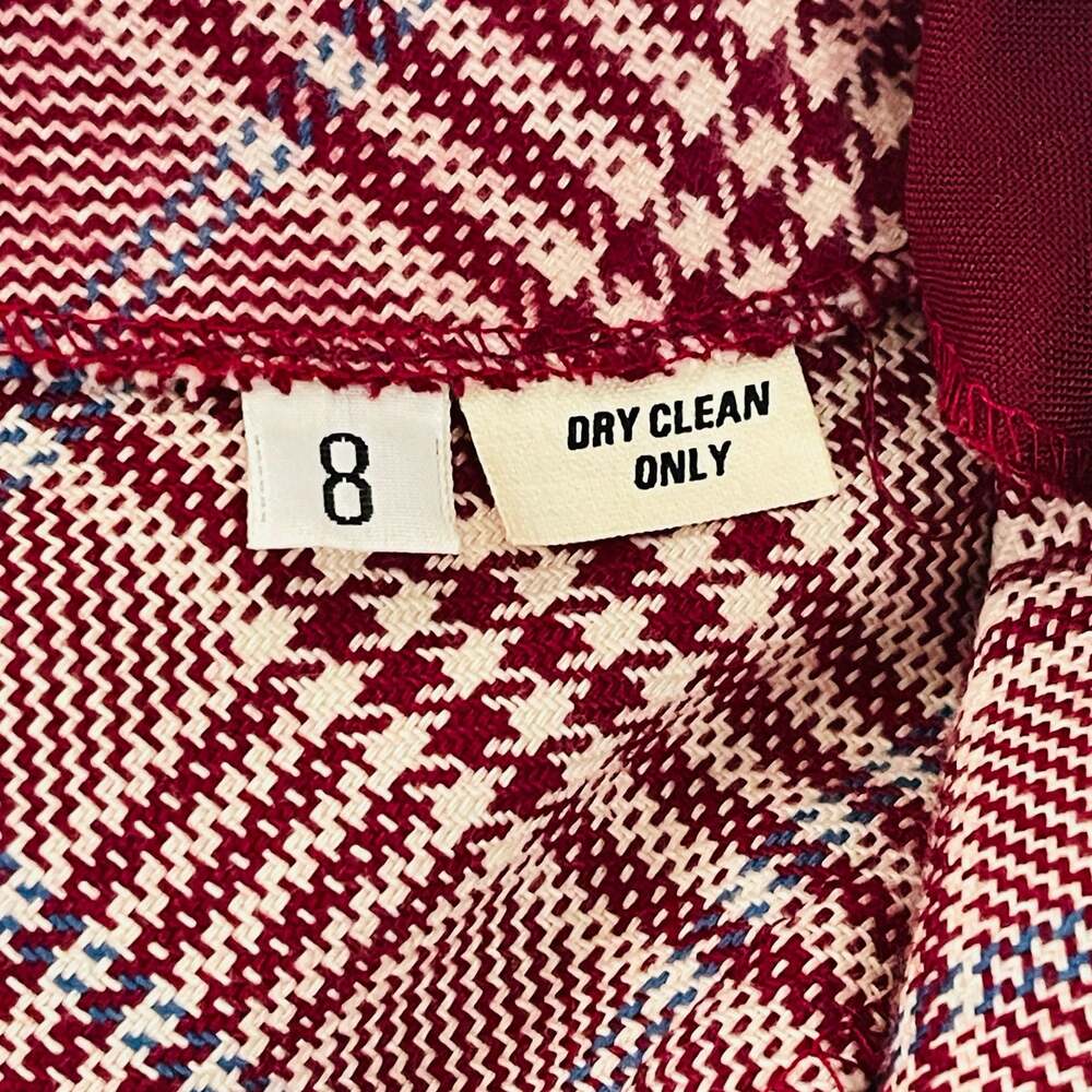 CM Bazaar Sony Pictures Costume Department Vintage Floral Plaid Jacket - Picture 6 of 8